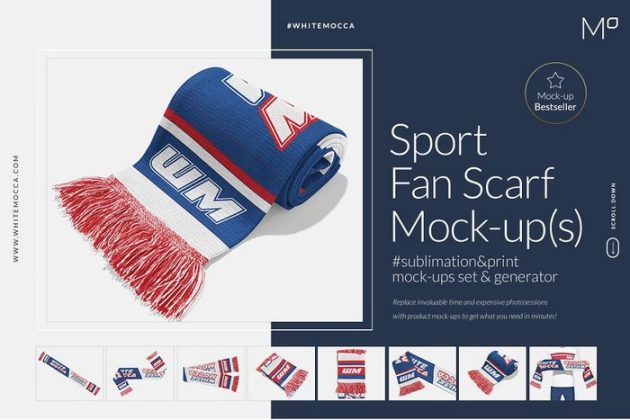 Download 20+ Best Scarf Mockups For Fashion Brands 2019 - Templatefor