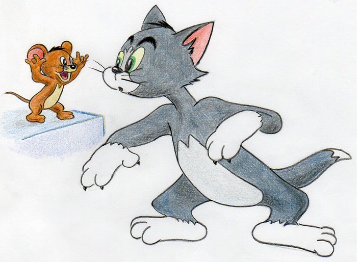 Tom And Jerry Draw