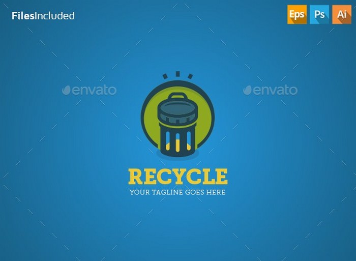 Trash Recycle Logo