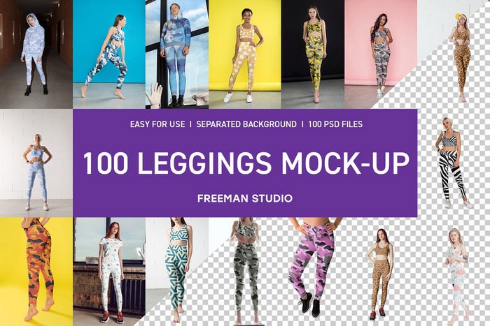 Download 22 Best Leggings Mockup For Graphic Designs 2020 Templatefor PSD Mockup Templates