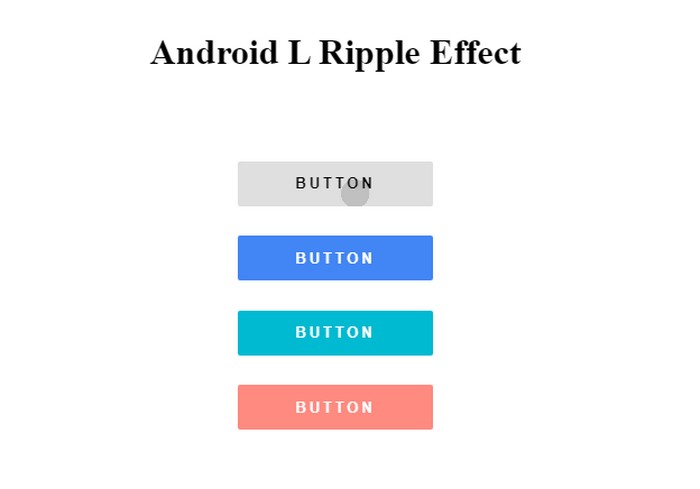 Android L Ripple Effect