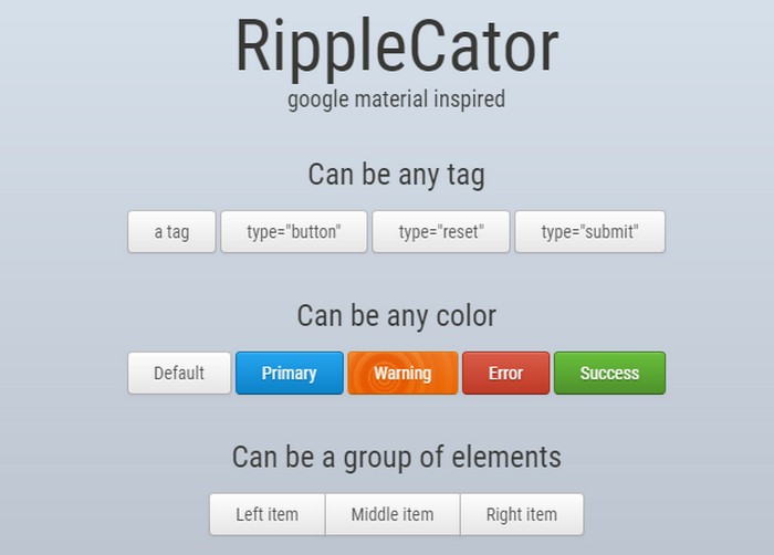 RippleCator - Make Some Cool Buttons
