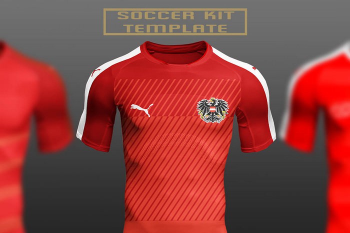 Soccer Kit Mockup Free