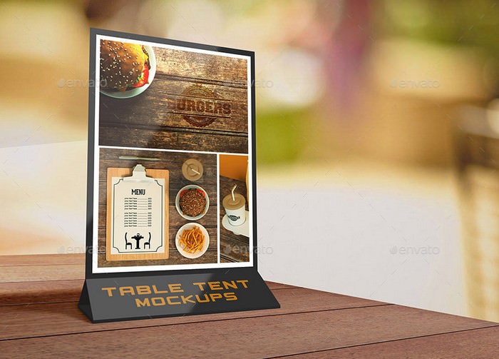 Download 31 Best Table Tent Card Mockup Templates 2020 Templatefor