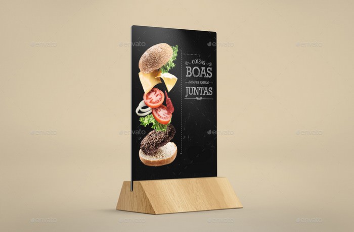 Download 31 Best Table Tent Card Mockup Templates 2020 Templatefor
