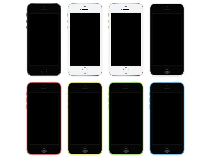 iPhone 5s + iPhone 5c