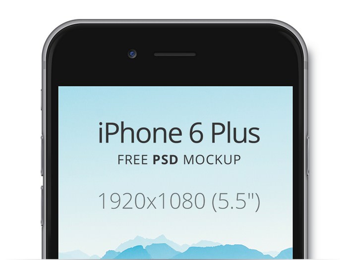 iPhone 6 Plus Mockup