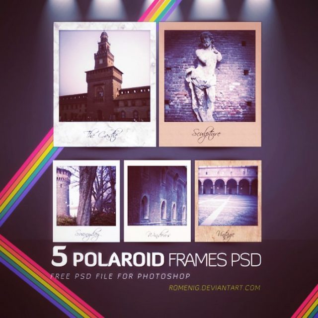 28+ Best Polaroid Templates PSD ,PNG, JPG, EPS Download - Templatefor