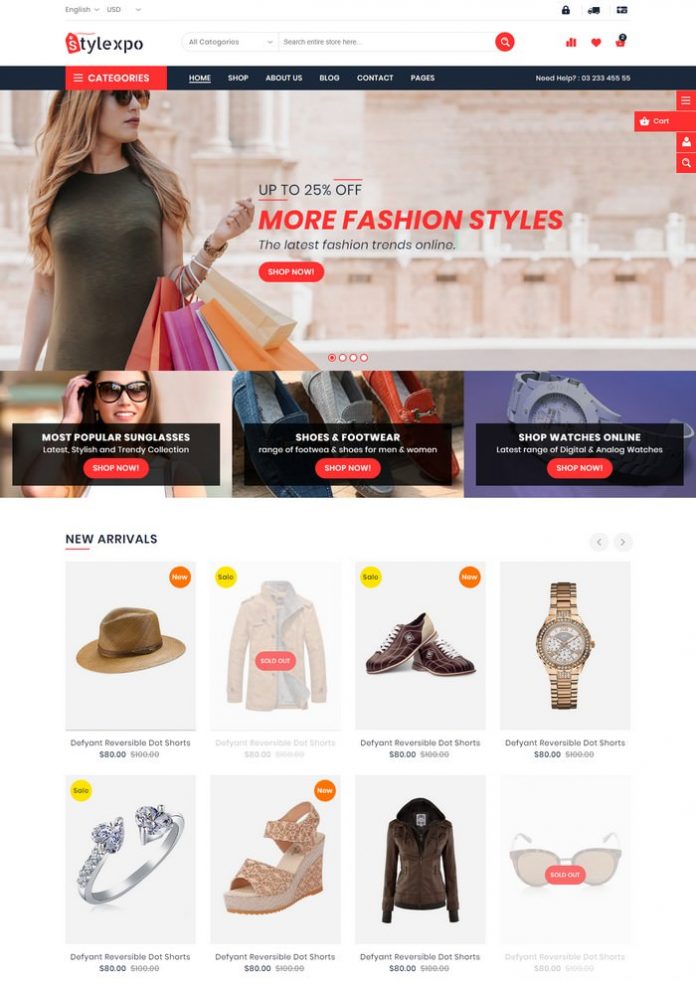 32 Best E-commerce HTML Website Templates 2024 - Templatefor