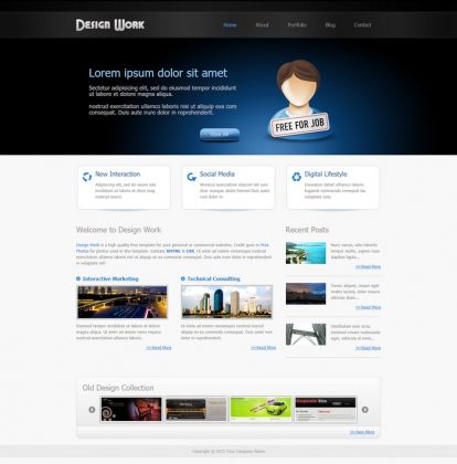 32+ Best Free Dreamweaver Templates 2020 - Templatefor