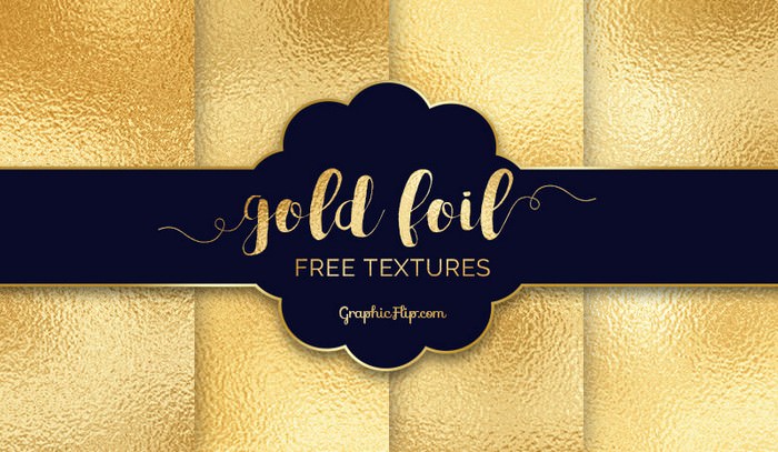Free Gold Foil Textures
