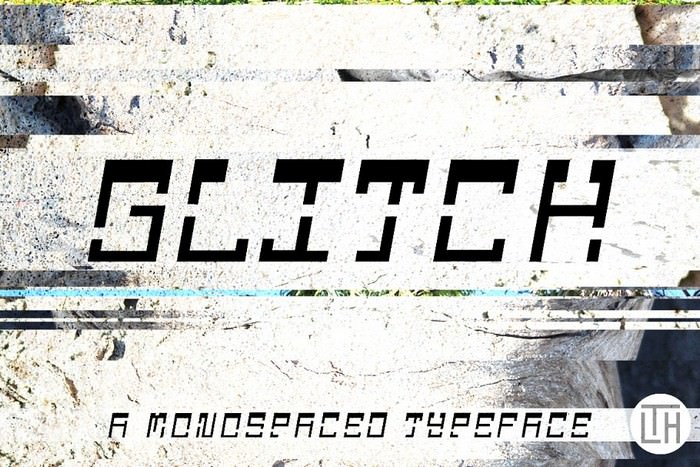 32+ Best Glitch Fonts Free & Premium 2020 - Templatefor