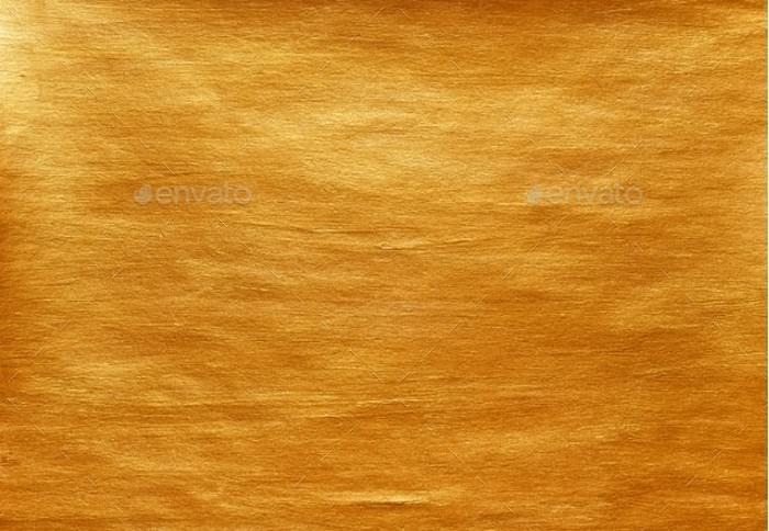 Gold Watercolor Texture Paint Stain Abstract