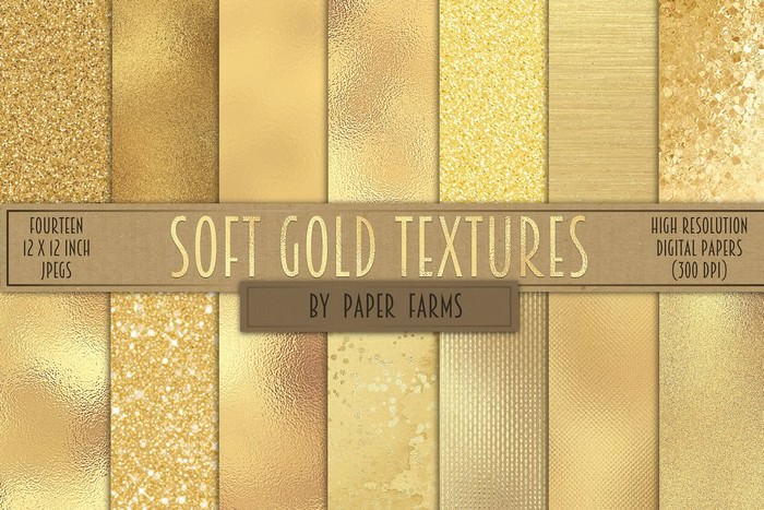 Soft Gold Textures
