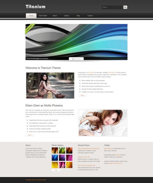 32+ Best Free Dreamweaver Templates 2020 - Templatefor