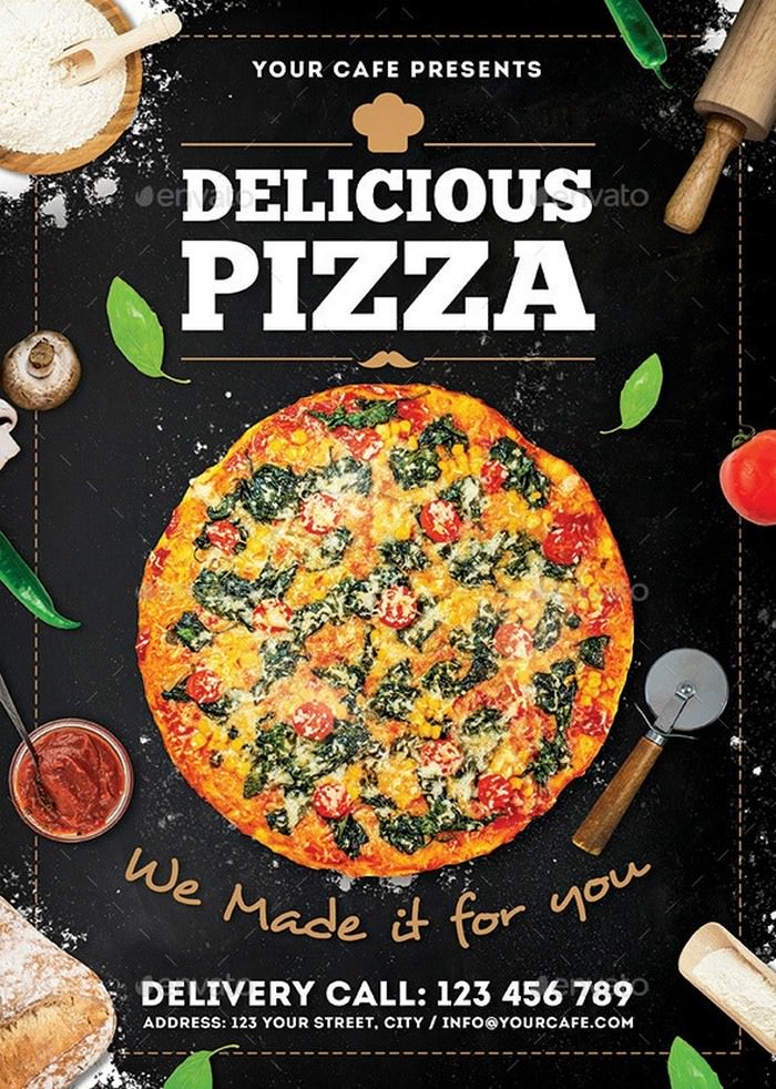 Delicious Pizza Flyer