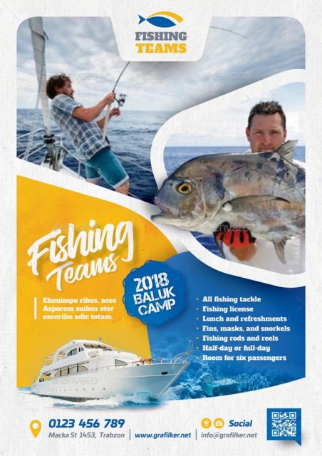 22 Best Fishing Flyer Templates 2024 - Templatefor