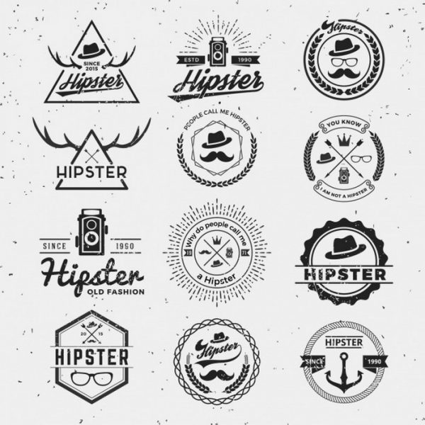 20+ Best Hipster Logo Design Templates 2020 - Templatefor