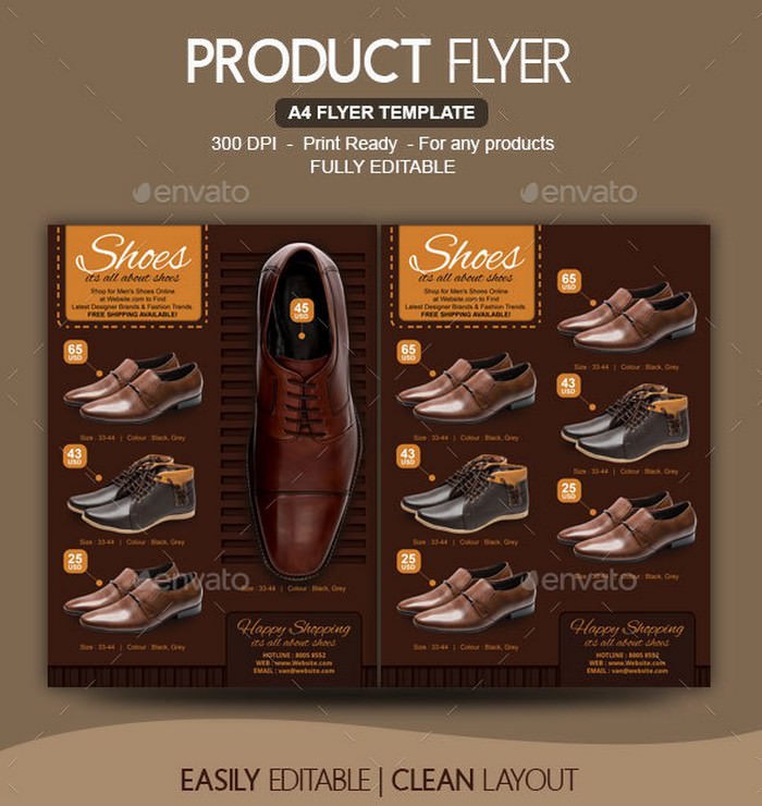 Shoe Store Flyer Template