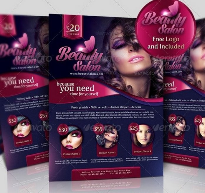 20+ Best Beauty Parlour Brochure Templates & Designs 2020 - Templatefor