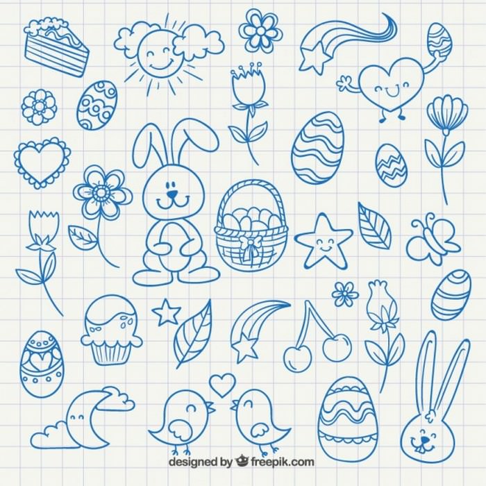 Cute Easter Drawings