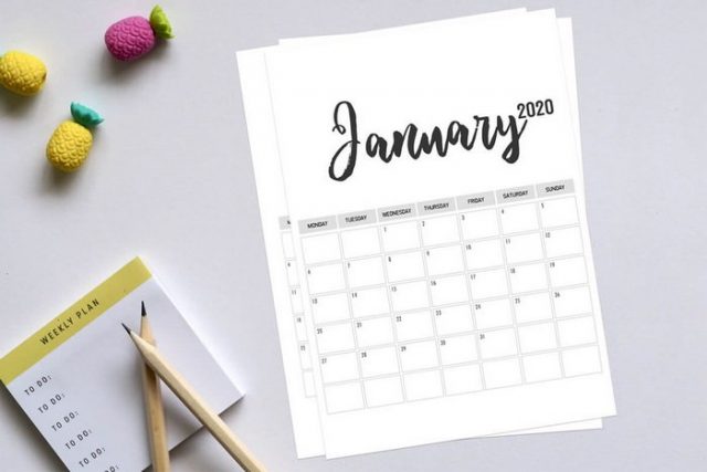 35+ Best Calendar Template 2021 - Free & Premium - Templatefor