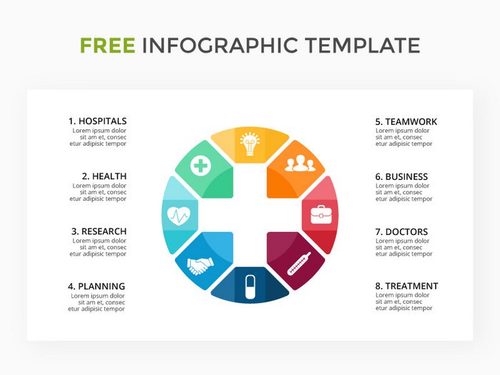 Medical infographic Template 