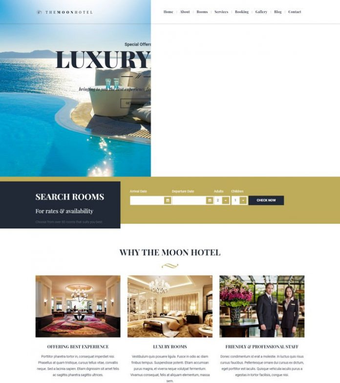 47+ Best Hotel Website Templates 2020 - Templatefor