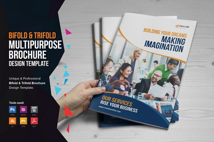 Multipurpose Bifold-Trifold Brochure
