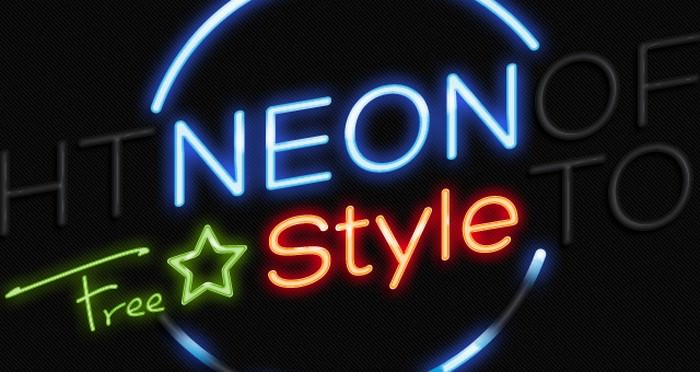 Neon Text Effect