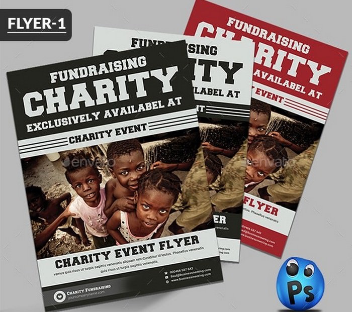 Charity Fundraising Flyers Bundle