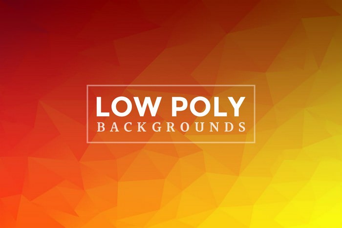 Low Polygon Background