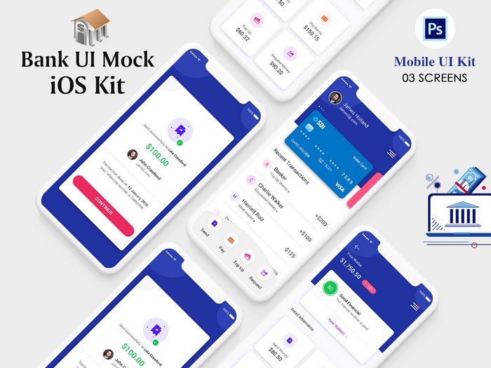 New Digital Bank App UI Kit