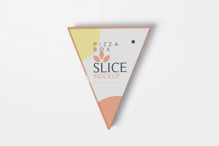 Pizza Slice Box Mockups
