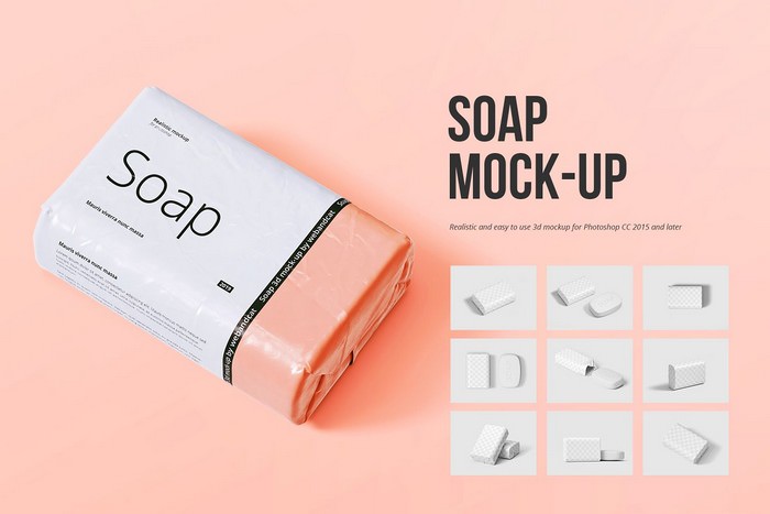 Professional Soap Mockup Set