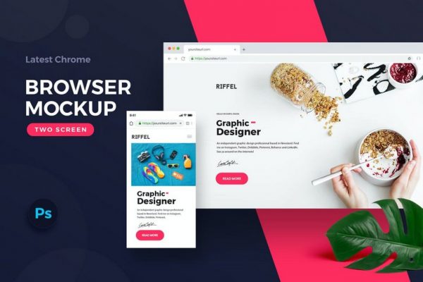 35 Best Free Web Browser Mockup Templates 2024 - Templatefor