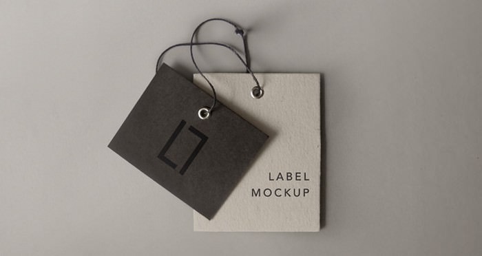 Psd Label Brand Mockup Vol6