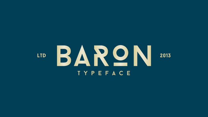 Baron Free Typefamily