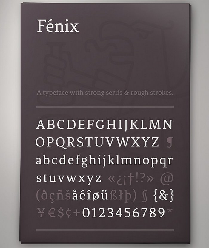 Fenix Free Typeface