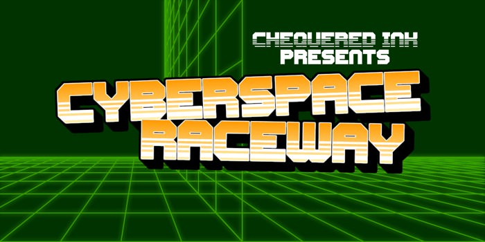 Cyberspace Raceway Back Font