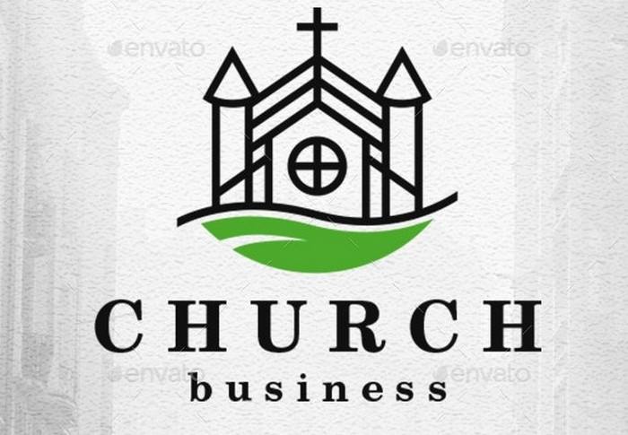 Eco Church Logo Template