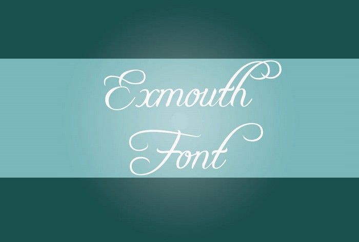 Exmouth Font