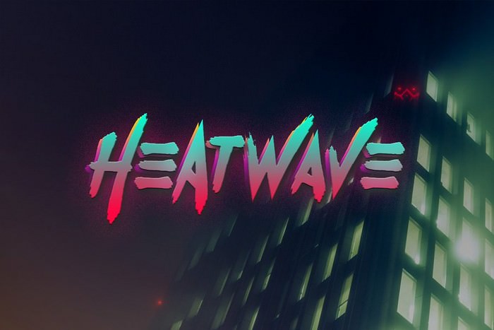 Heatwave - Brush Font