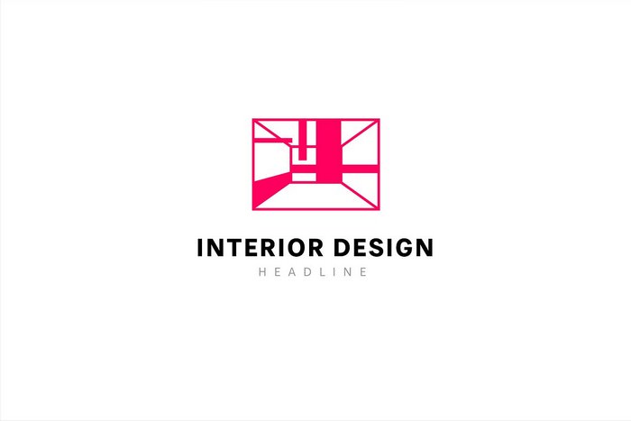 Interior Design Logo Template
