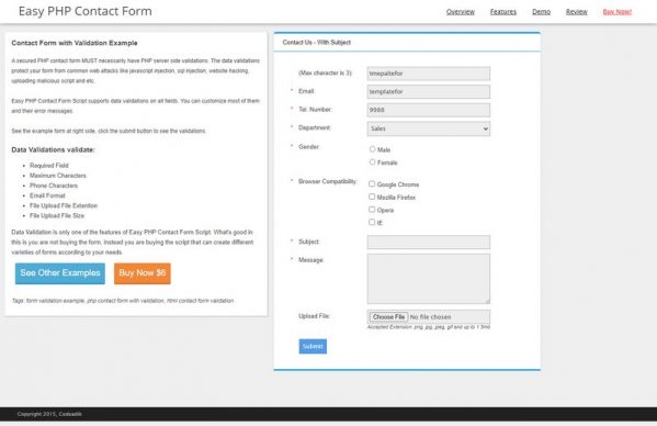 20 Best Php Contact Form Templates 2024 - Templatefor