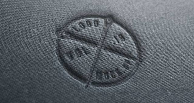 Fantastic Logo Mock-Up For Textile Business