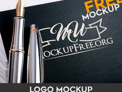 Free Realistic Logo Mock-Up Pack