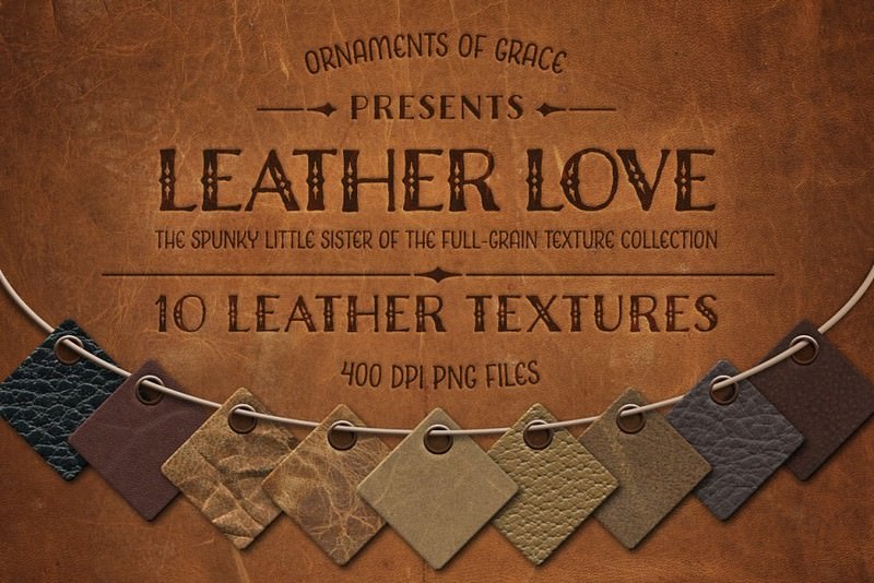 Leather Love - 10 Leather Textures
