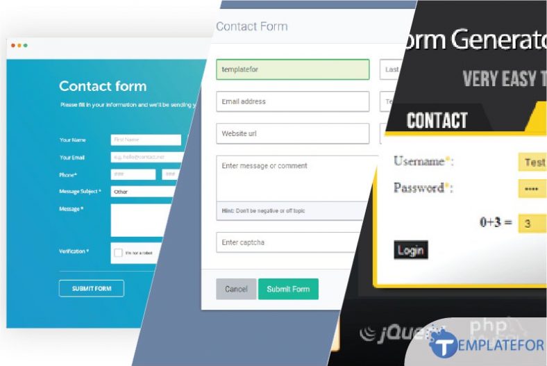 20 Best PHP Contact Form Templates 2024 - Templatefor