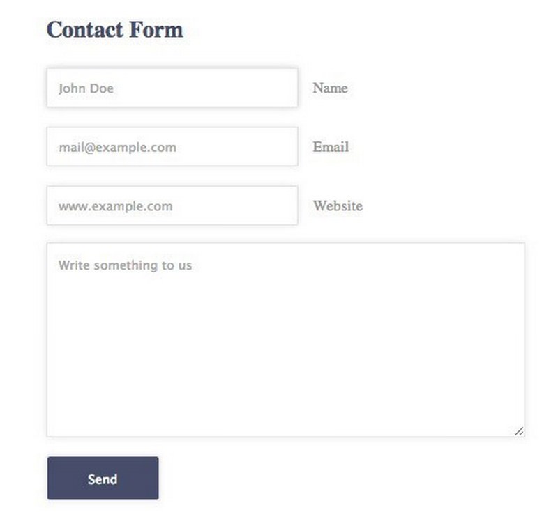 PHP Contact Form Using HTML & PHP